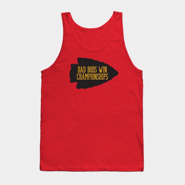 Dad Bods Chiefs Superbowl Tank Top by Super Secret Villain